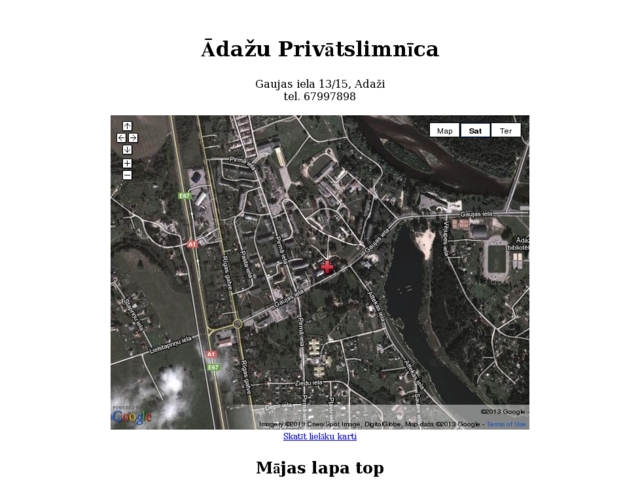 1. Plastiskās operācijas, dr. Zaržecka, dr. Krūmiņa privātprakse, dietoloģe dr. Neimane, 